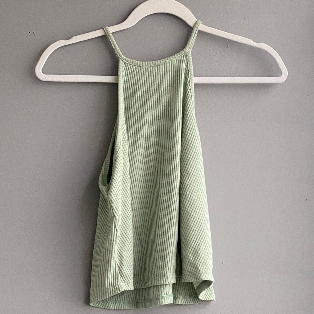 Sea green tank top